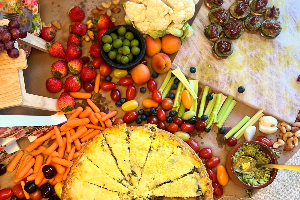 A table full of easy homemade recipes — FryDaily dinner spread